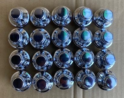 新車外し トヨタ純正ナット 20個 M14 P1.5 40アルファード ヴェルファイア クラウン ランドクルーザー レクサス LS LX_画像1