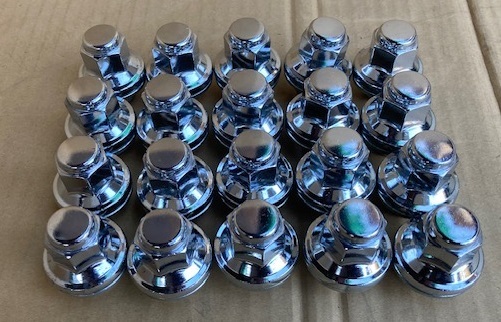 新車外し トヨタ純正ナット 20個 M14 P1.5 40アルファード ヴェルファイア クラウン ランドクルーザー レクサス LS LX_画像2