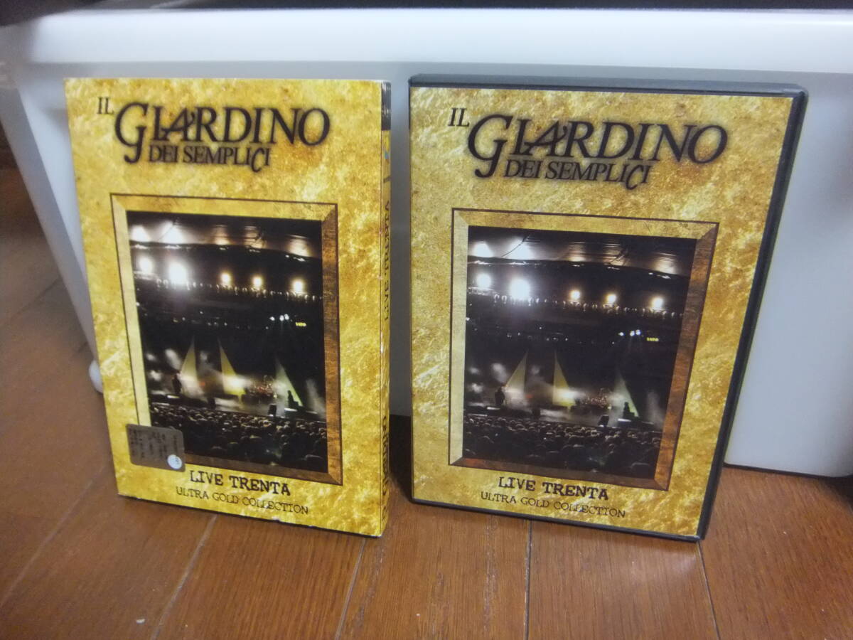イル ジャルディーノ デイ センプリチ　LIVE TRENTA　輸入盤DVD　スリップケース、インサート付_画像1
