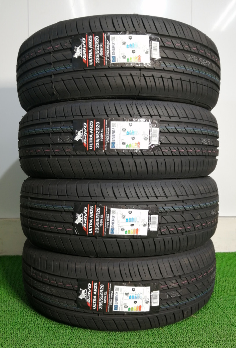 235/55R20 105W XL ARIVO ARZ5 新品 サマータイヤ 4本セット 2025年製 ※本州送料無料 235/55/20 夏タイヤ_画像1