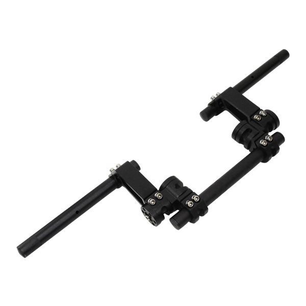 ю универсальный отдельная рукоятка комплект φ22mm черный угол / длина регулировка возможность складной отдельные ручки aluminium стружка (процесс образования во время фрезеровки) MSX Glo mGROM Monkey 