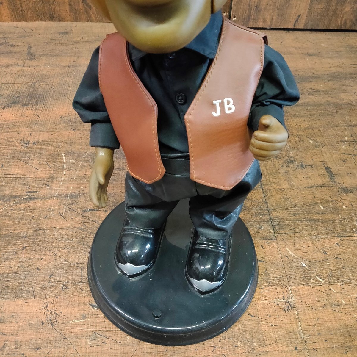 JAMES BROWN ジェームスブラウン JB ダンシングドール 人形 フィギュア 全長約48㎝　82503/SR26M_画像3