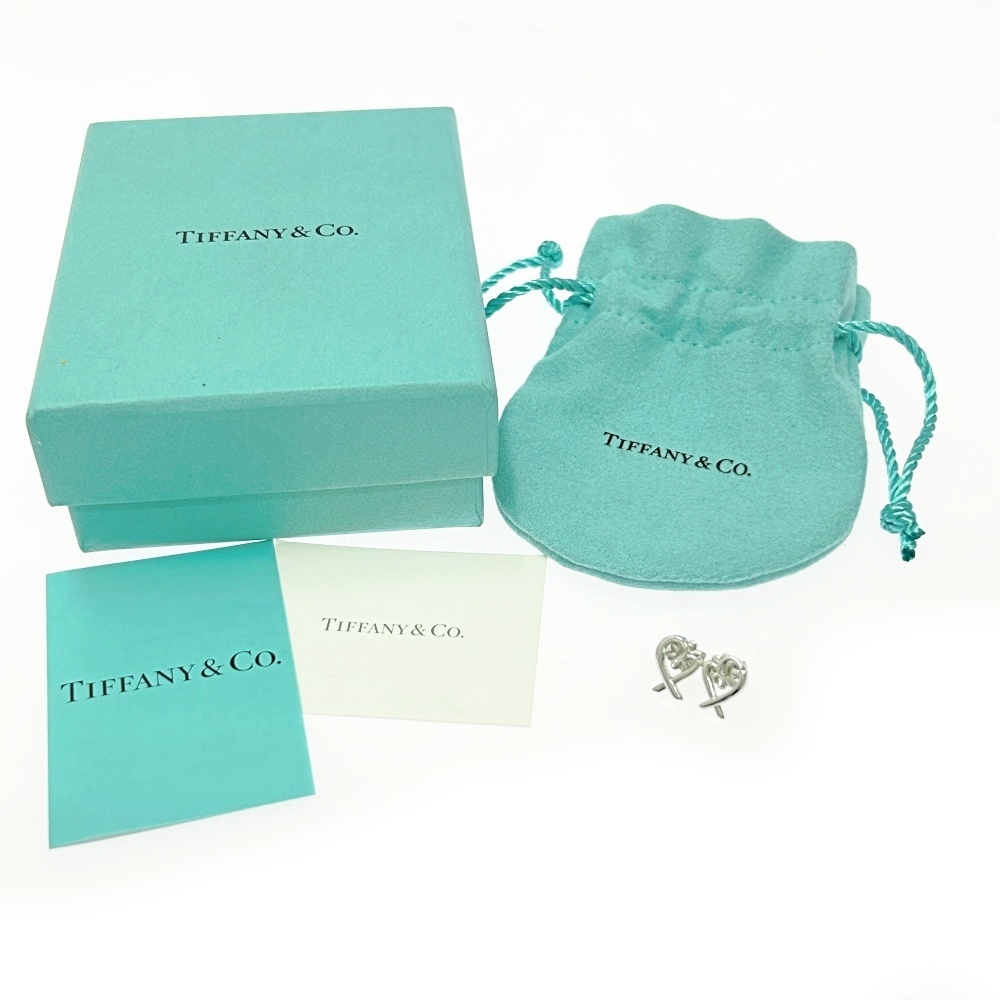 【箱付き】 TIFFANY&Co. ティファニー シルバー パロマピカソ ラビングハート ピアス 1.4g 925刻印 493731 ピアス_画像8