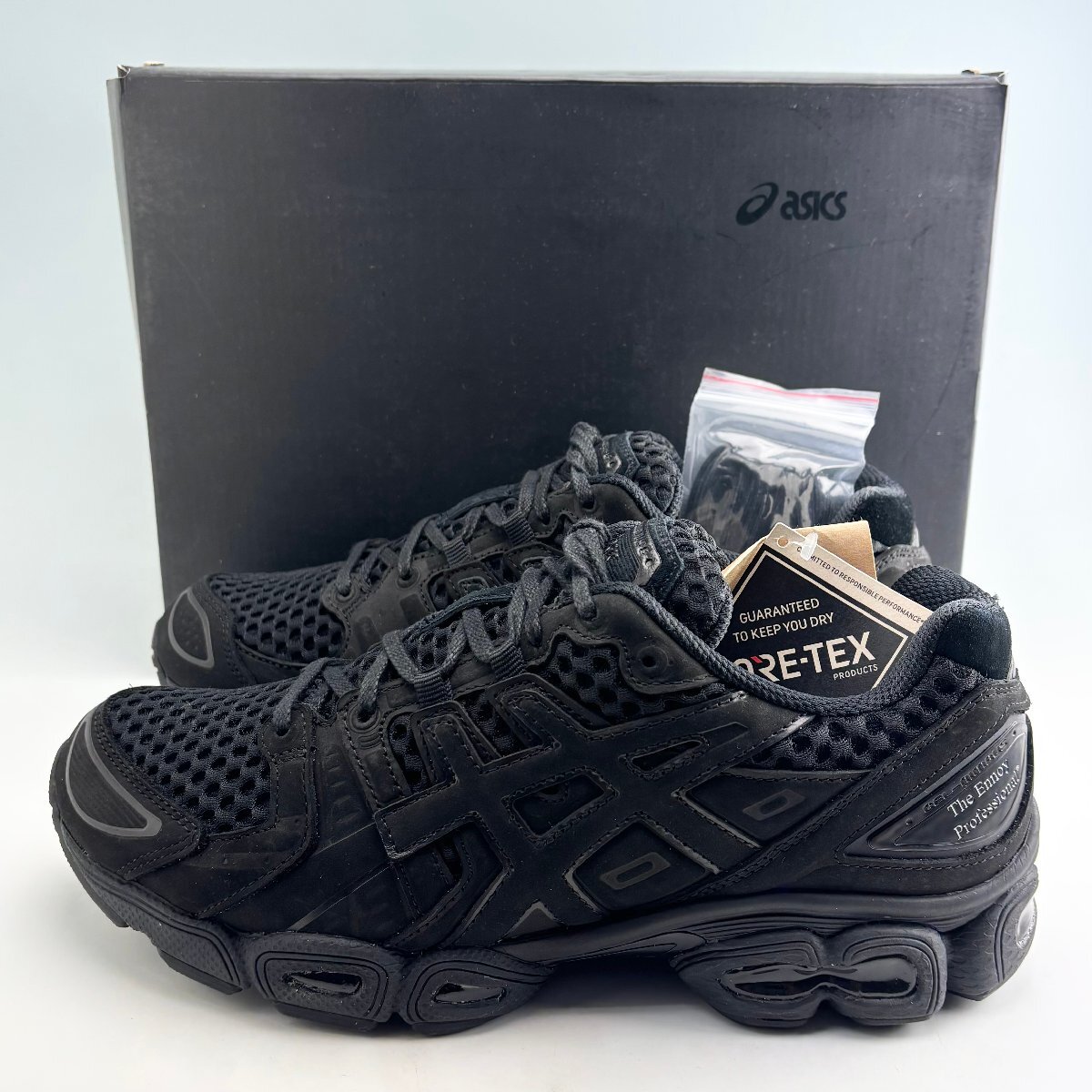 未使用同様 asics x The Ennoy Professional x スタイリスト私物 GEL Nimbus 9 GTX BLACK us9 27cm アシックス エンノイ_画像1