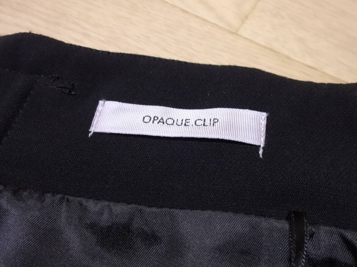 ワールド♪【OPAQUE CLIP】黒ロングスカート38★新品♪_画像6