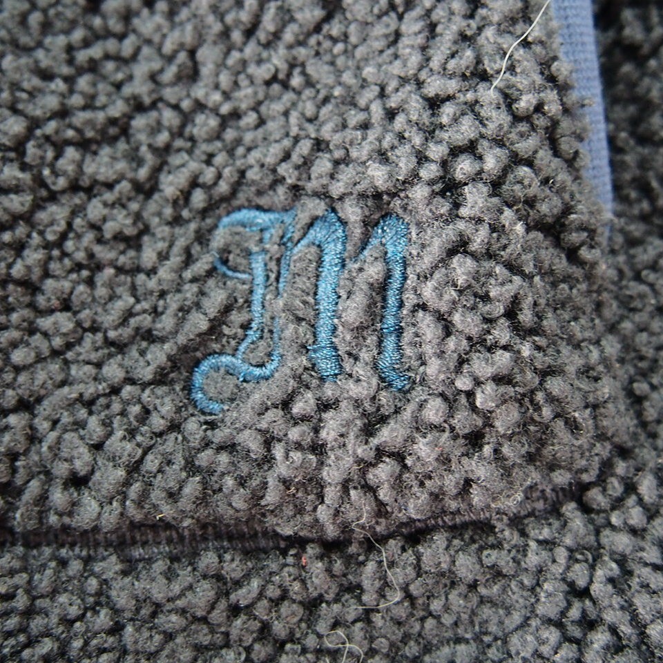 マクレガー McGREGOR 包み釦 ボアフリースジャケット ボアフリースパーカー(L)_画像4