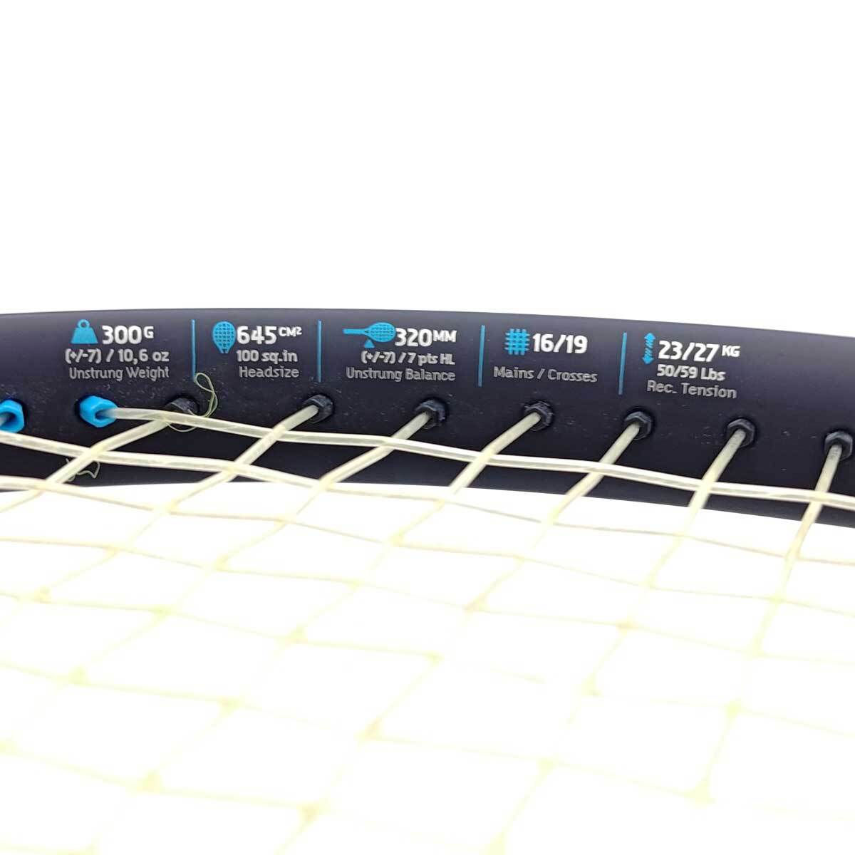 【中古】バボラ ピュアドライブ Pure Drive 300G 16/19 硬式テニスラケット G2 BABOLAT 2021モデル_画像6