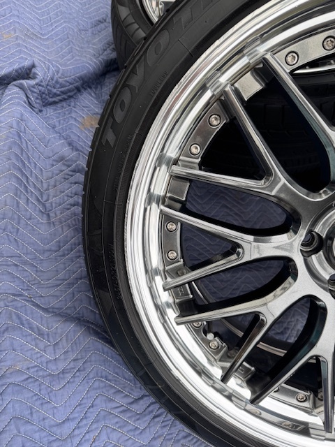 80 Harrier KUHL прохладный рейсинг VERZ KCV-01 21in 9J +42 PCD114.3* шина TOYO PROXES FD1 245/40/21 колесо . шина 4 шт. комплект