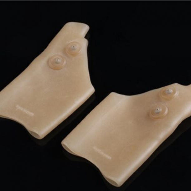 【匿名配送】手首サポーター 左右兼用 2枚セット シリコン 腱鞘炎 コリの画像2