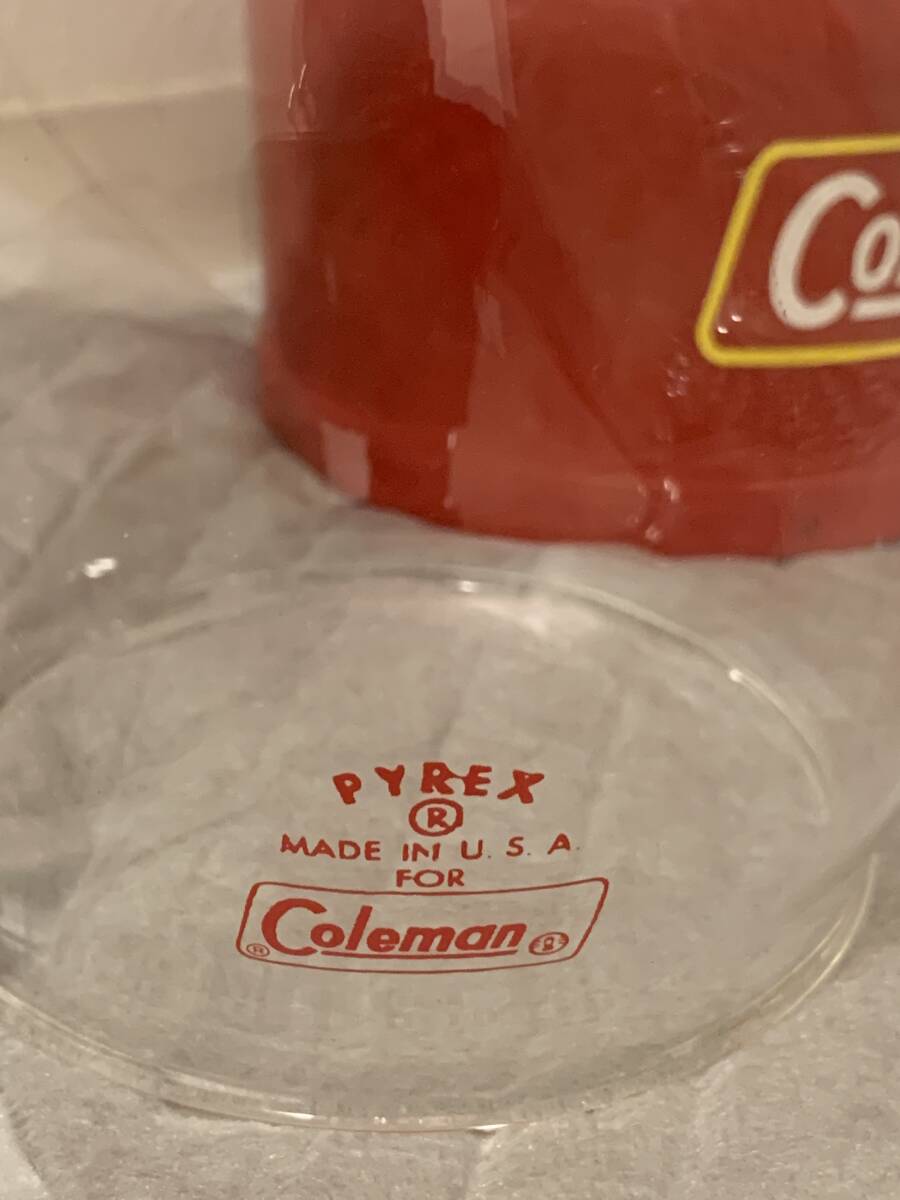 Coleman Coleman PYREX Pyrex Vintage Hoya свечение хлеб письмо красный знак 200 200A 200B 201 202 242