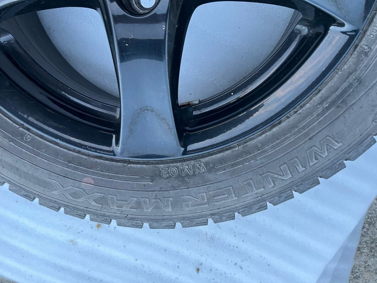 BORBET 15インチ アルミホイール 6J×15H2 K I ダンロップ WINTERMAXX 175/65R15 スタッドレス ボルベット_画像7