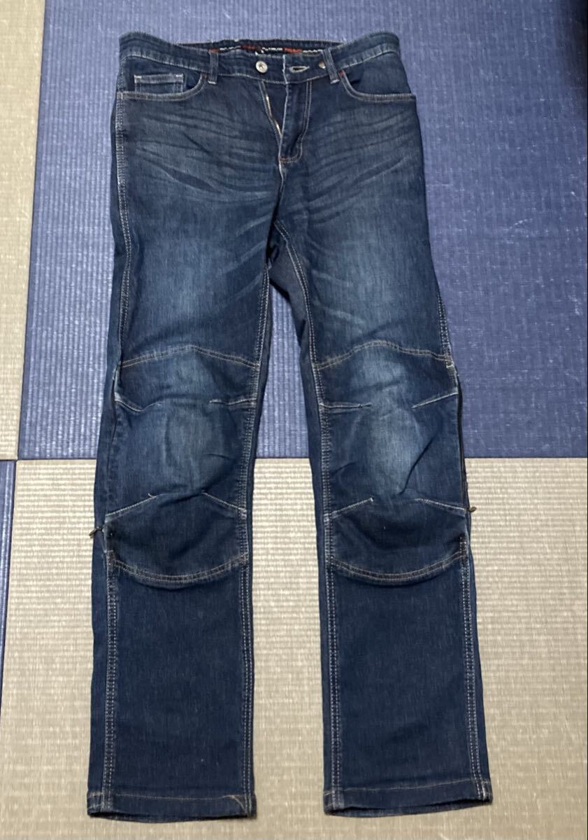 ★コミネ WJ-742R M ケブラージーンズ KOMINE ライディングパンツ 春夏秋バイク デニム ニープロテクター 訳アリ★_画像1