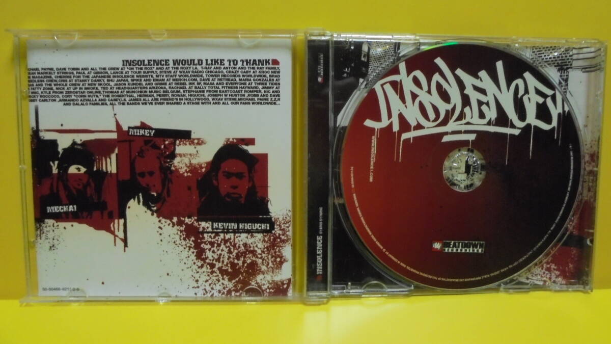 CD★インソレンス★Insolence : Stand Strong★独 輸入盤★同梱可能_画像2