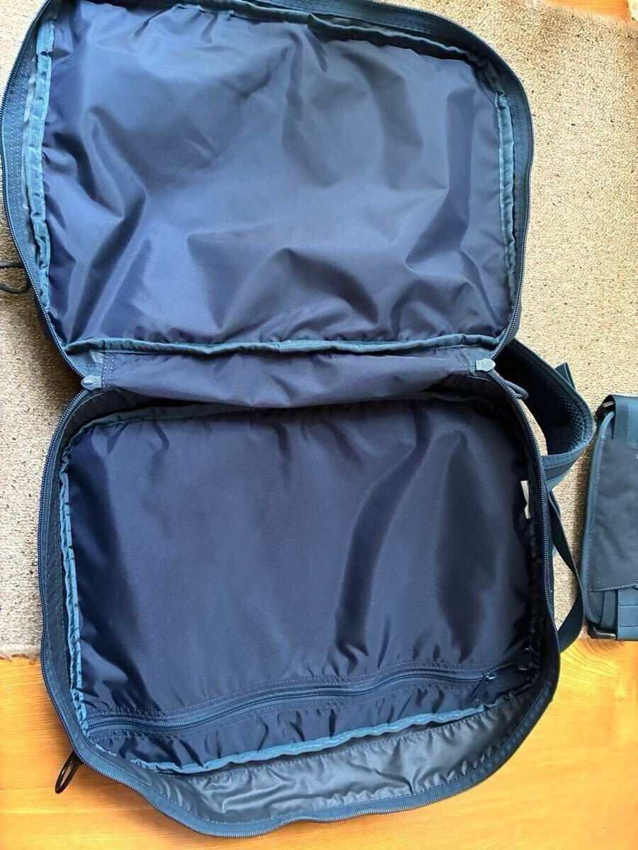 ブリーフィング BRIEFING ブリーフケース 3way ネイビー　美品_画像3