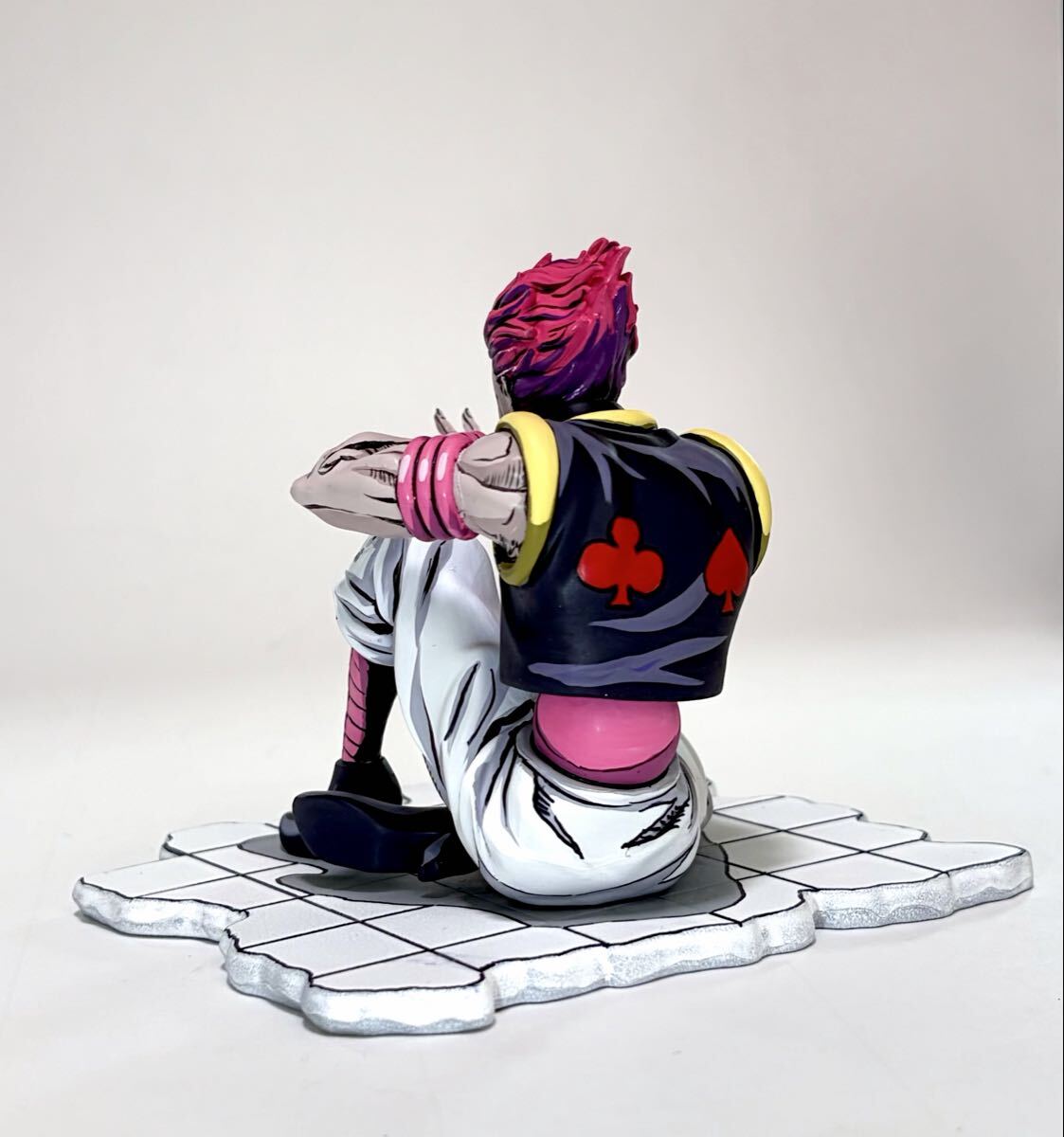 ジョジョ風 ハンターハンター Memorable Saga Special ヒソカ フィギュア リペイント HUNTER×HUNTER 二次元塗装 正規品 箱有の画像7