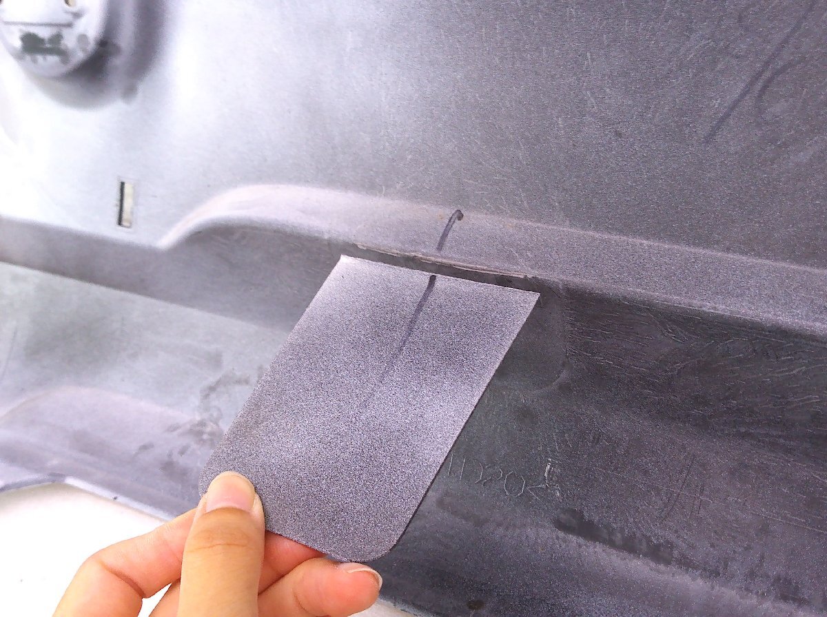 ムーヴ キャンバス LA800S/LA810S リアバンパー ソナー穴2か所 ベージュ/52159-B2A60 中古品[H105-BR4744]_画像9