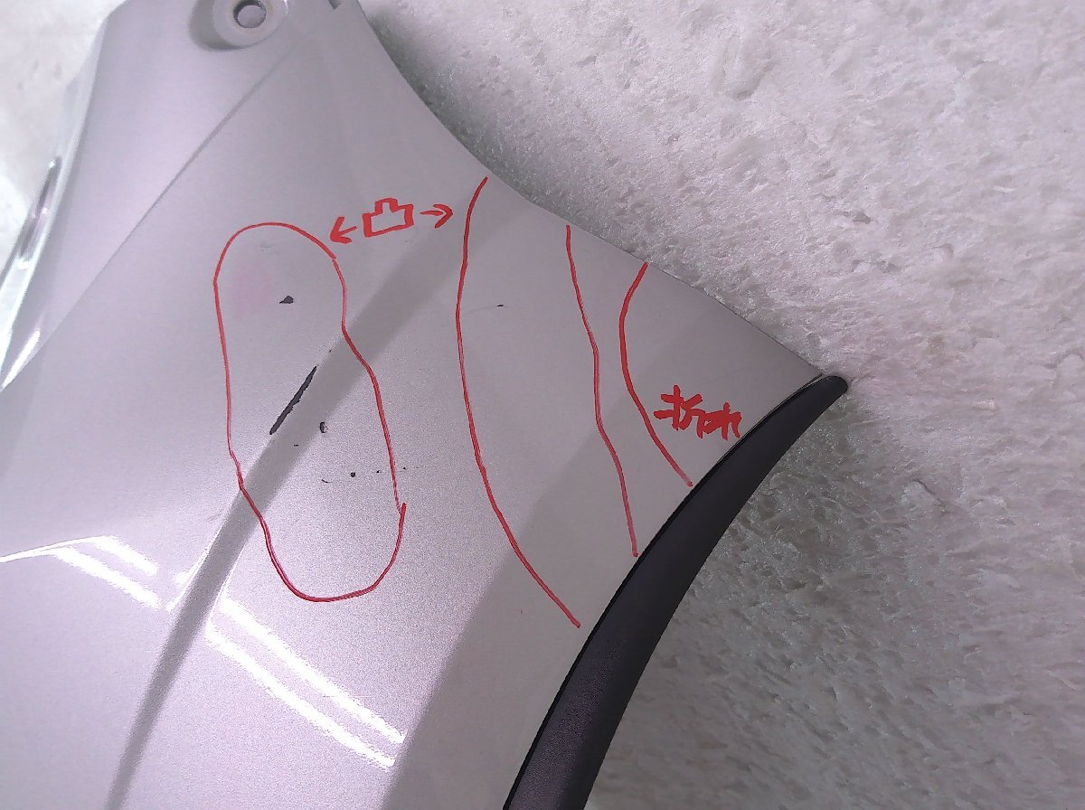 ＊送料無料(北海道/沖縄/離島除く)＊アルト HA36S リアバンパー シルバー/71811-74P 中古品[H000-BR4684]_画像3