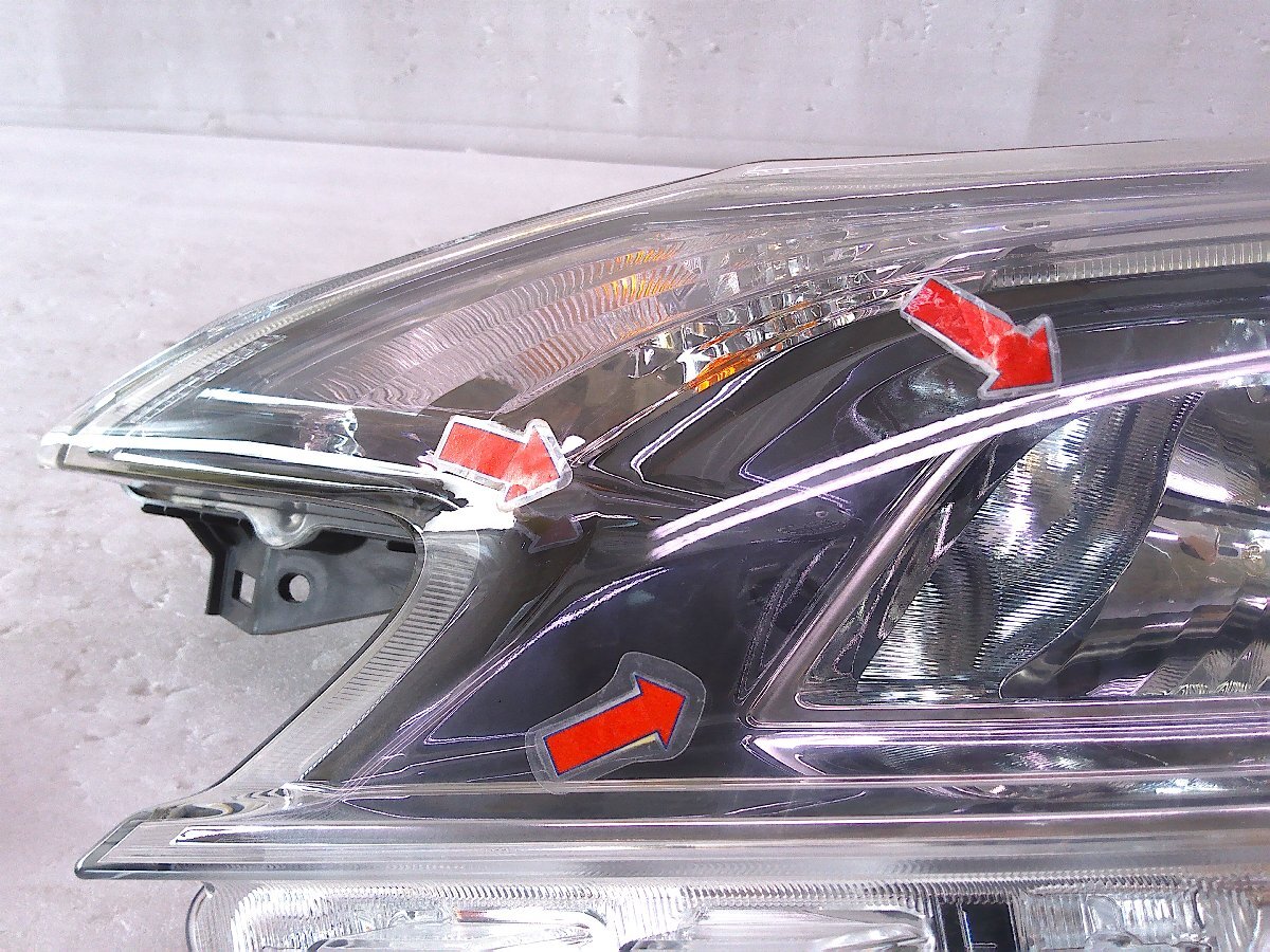 ノート E12 左 ヘッドライト LED 刻印:P/ICHIKOH 1895 中古品[H105-HL2066]_画像2