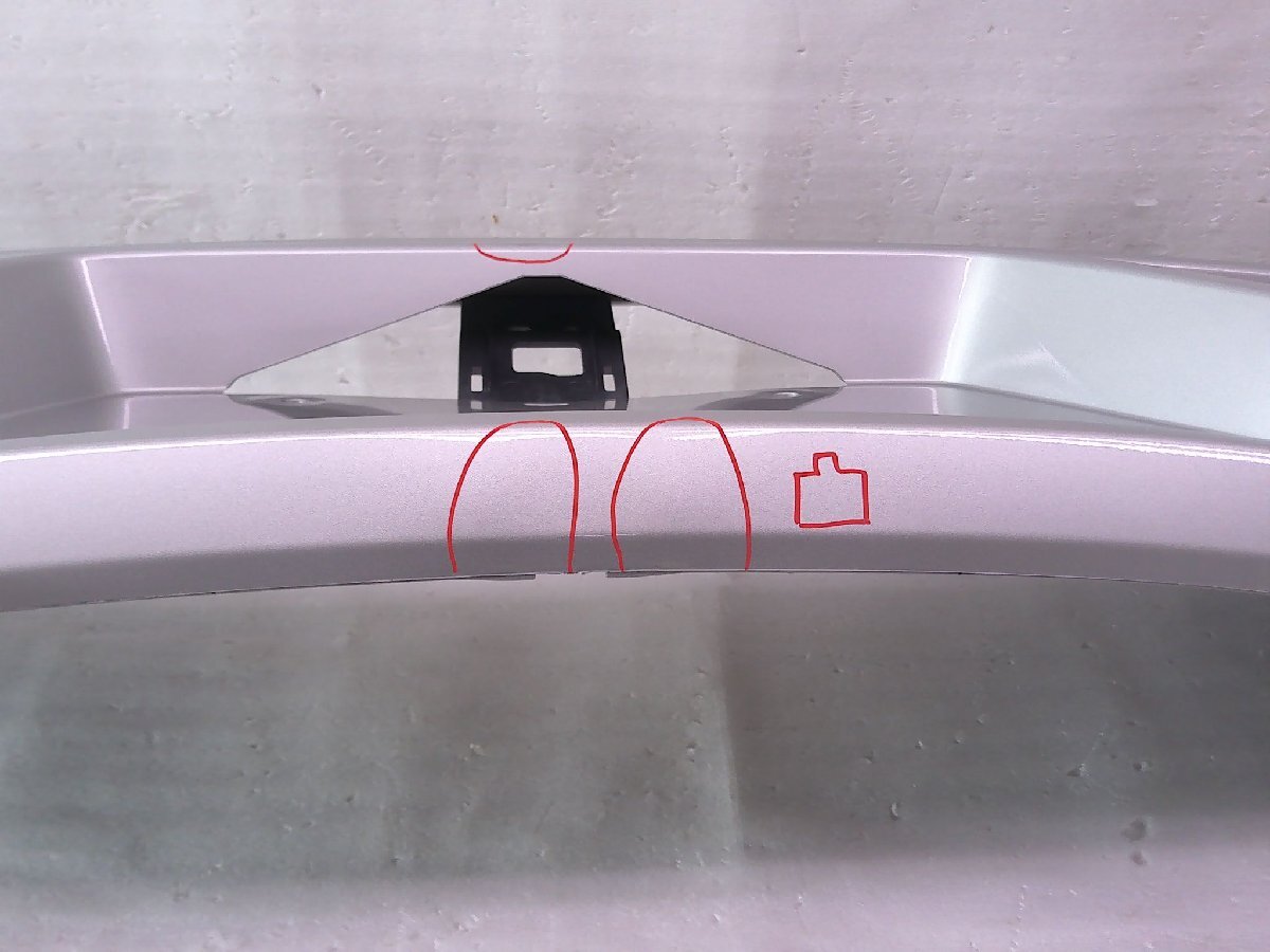 ＊送料無料(北海道/沖縄/離島除く)＊アルト HA36S リアバンパー シルバー/71811-74P 中古品[H000-BR4637]_画像6