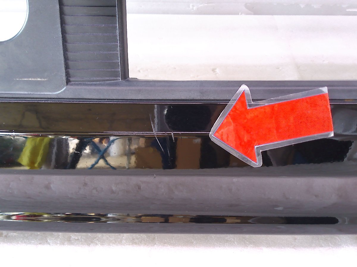 N-BOX カスタム JF1/JF2 フロントバンパー スマートブラック(NH850)/71100-TY0-N000 中古品[H215-BF5373]_画像7