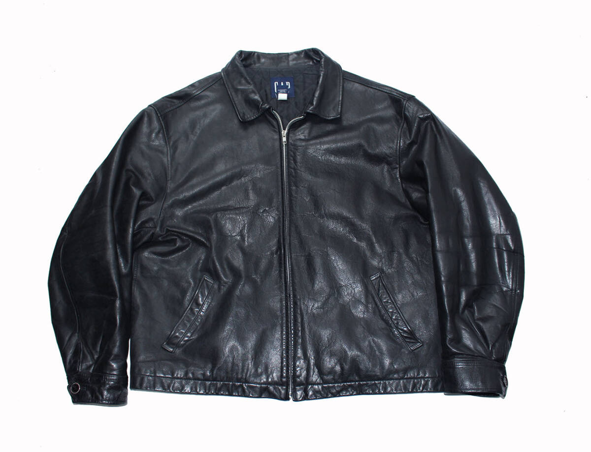 OLD GAP LEATHER JACKET ギャップ レザージャケット_画像1