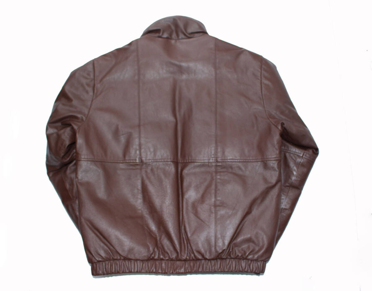 EDDIE BAUER LEATHER DOWN JACKET エディバウアー レザーダウンジャケット_画像3