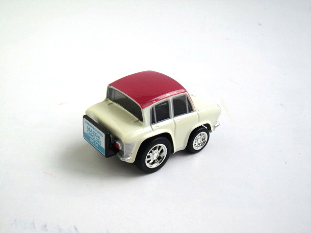 ちびっこチョロQ★マツダ キャロル 360 NO.51★アイボリー/マルーン _画像2