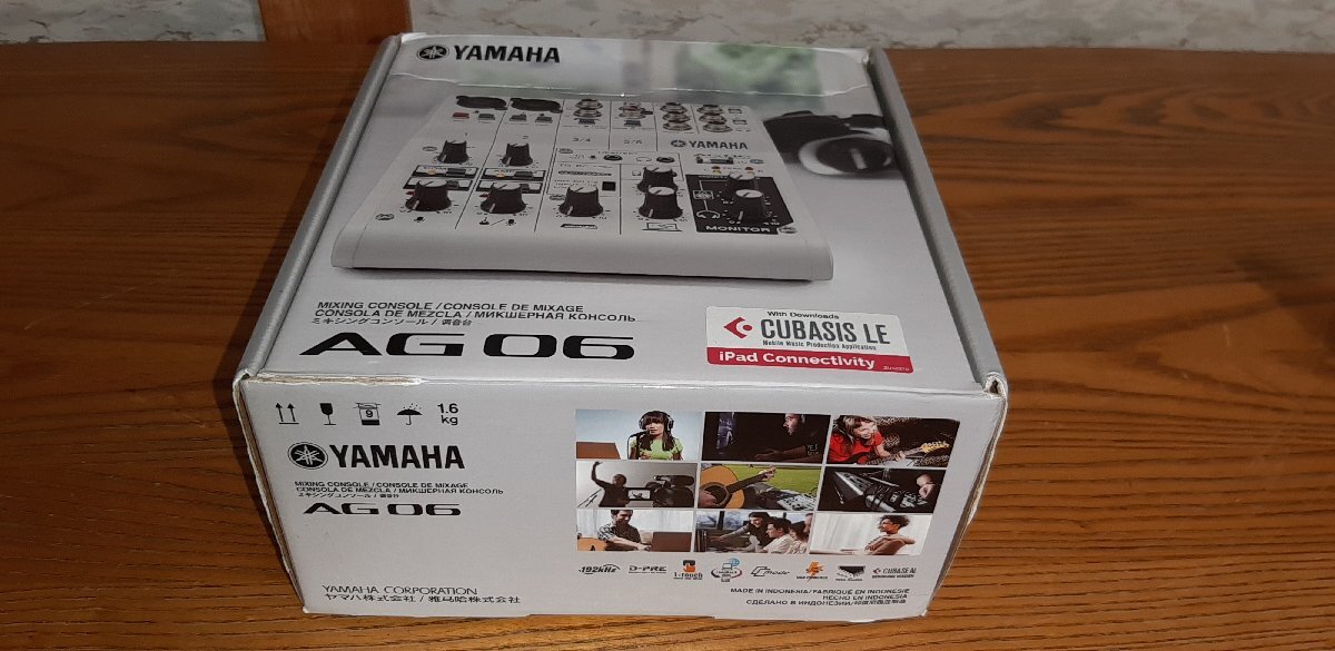 08S116■AMAHA　ミキシングコンソール　AG06■_画像1