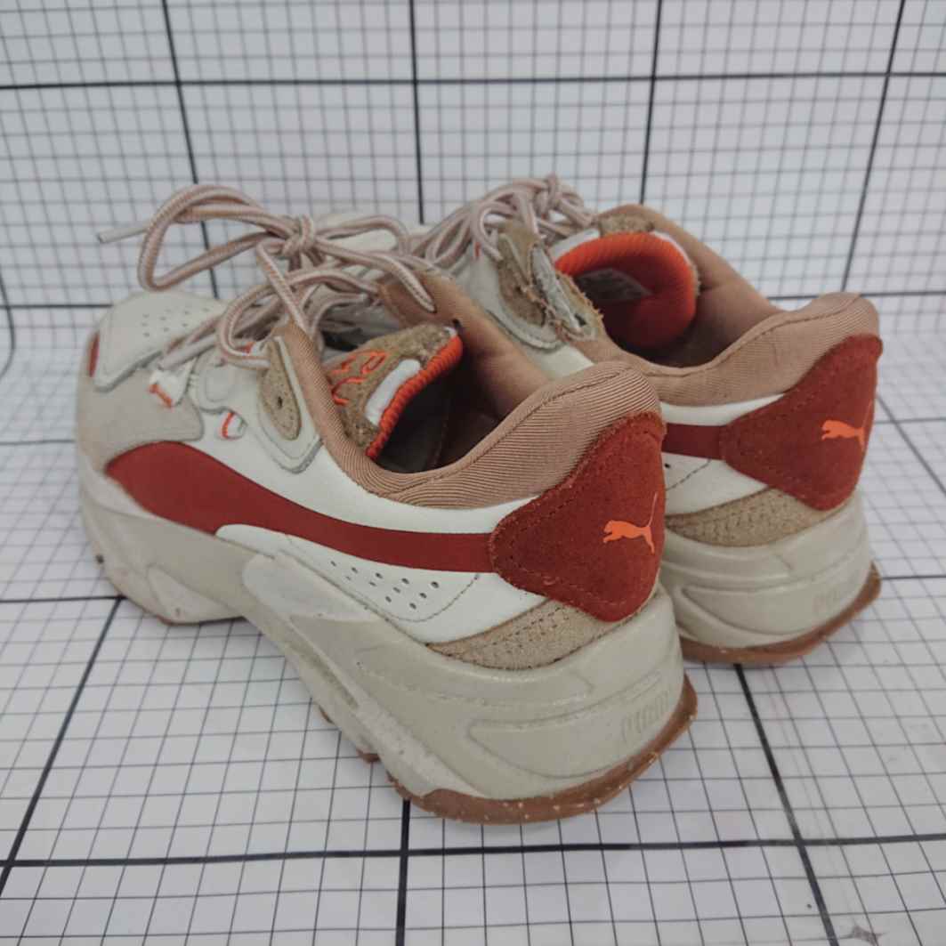 ◇ Θ PUMA プーマ オーキッド スニーカー シューズ サイズ24.5cm ベージュ系 レディース E 1509180009715_画像2