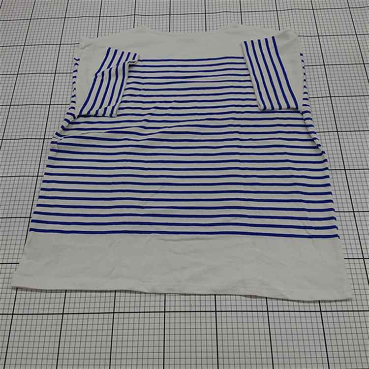 ◇ ⊂ JOURNAL STANDARD ボーダー 半袖 Tシャツ カットソー サイズM ホワイト系ブルー系 レディース E 1509100067375_画像2