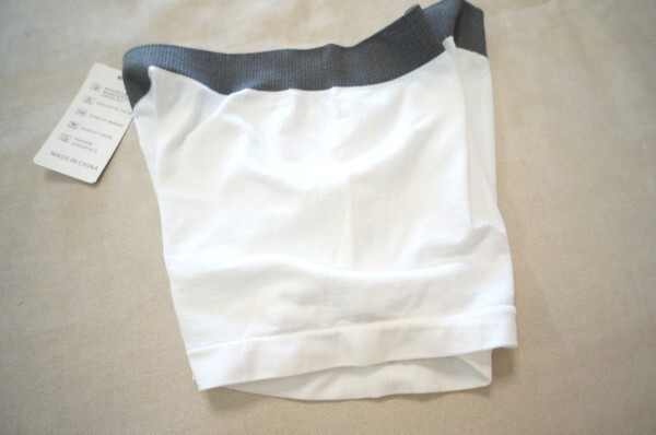 ★ローライズ ストレッチ ホットパンツ/ピチピチショートパンツ/2wayユニセックス/スポーツショーツ/ルームパンツ/ホワイト/NOS品_画像3