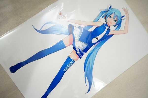 ★初音ミク キュート＆セクシー A4ポスター 同人イラスト/アニメアート/ani-art ミニ色紙 セット販売/コレクション放出/ポカリミク等_画像3