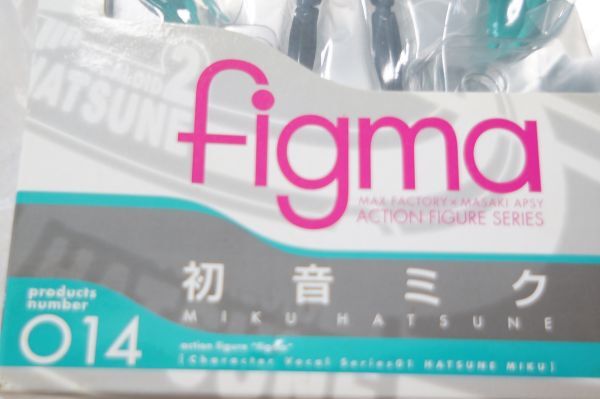 ★初音ミク フィグマ figma 014 マックスファクトリー アクアションンフィギュアシリーズ ボーカロイド 開封品_画像6