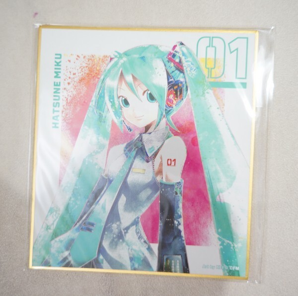 ★初音ミク キュート＆セクシー A4ポスター 同人イラスト/アニメアート/ani-art ミニ色紙 セット販売/コレクション放出/メタリック水着_画像5