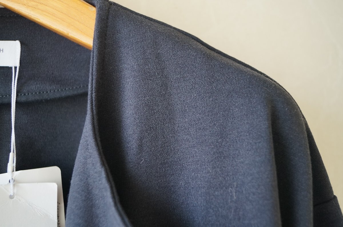 ★未使用 ユナイテッドアローズ BEAUTY&YOUTH*ポンチノーカーラーガウン カーディガン ダークグレー/定価\14,300*　古着のgplus広島 2510t1_画像8