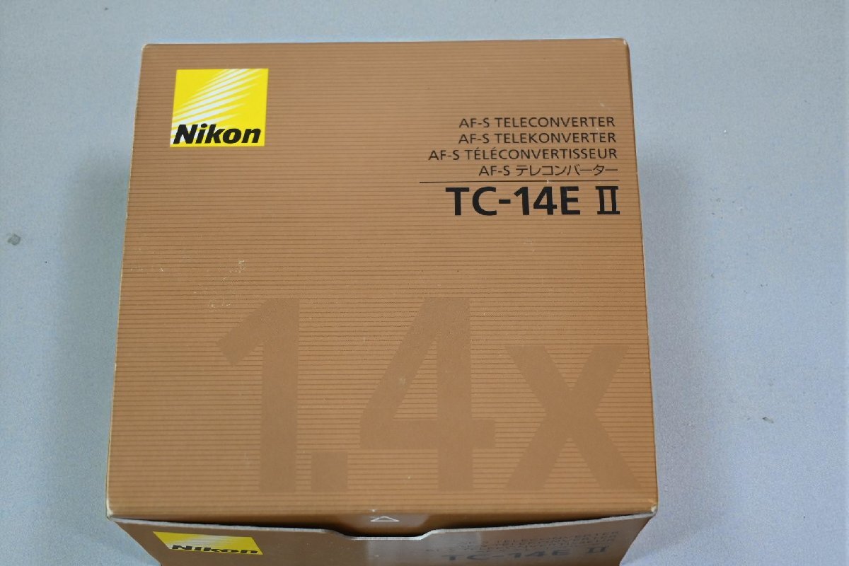 ○Nikon テレコンバーター AF-S TELECONVERTER TC-14E II フルサイズ対応 古道具のgplus広島2510ｋ_画像2