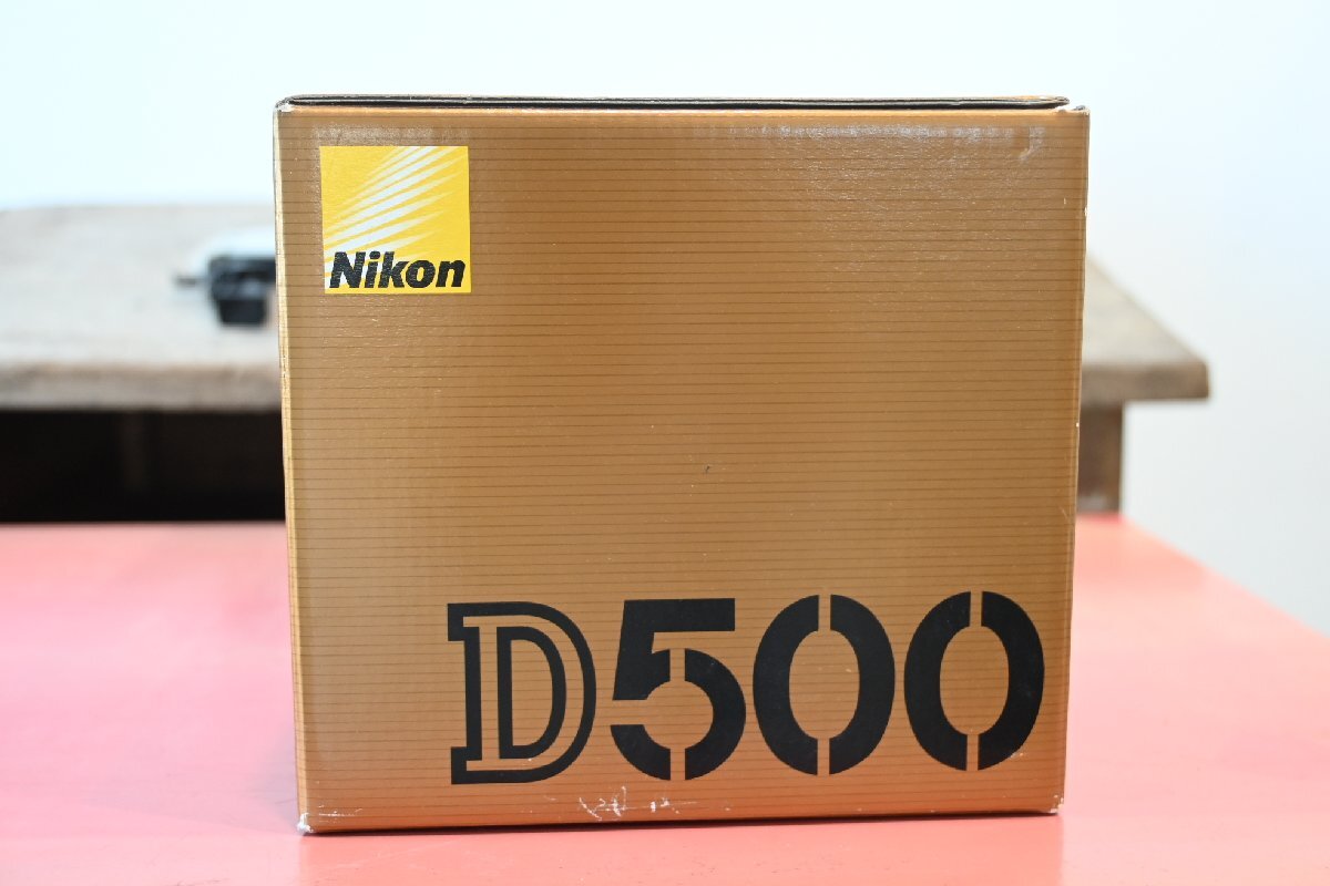 ○Nikon ニコン　D500　一眼レフカメラ 空箱　デジタルカメラ　古道具のgplus広島2510ｋ_画像6
