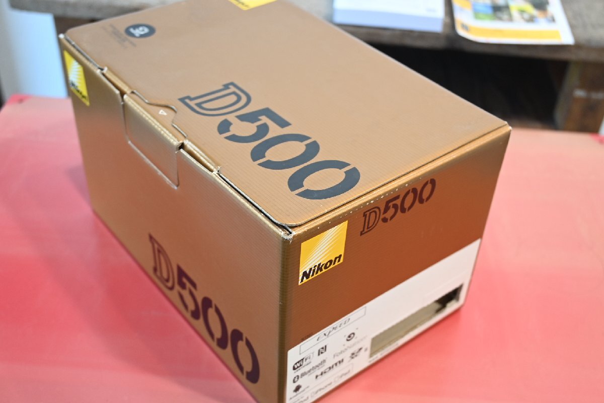 ○Nikon ニコン　D500　一眼レフカメラ 空箱　デジタルカメラ　古道具のgplus広島2510ｋ_画像4