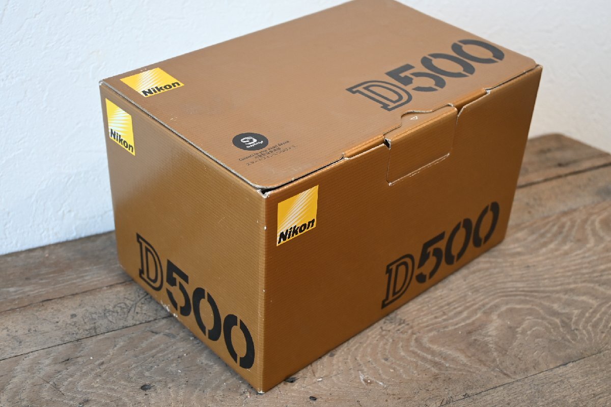 ○Nikon ニコン　D500　一眼レフカメラ 空箱　デジタルカメラ　古道具のgplus広島2510ｋ_画像2