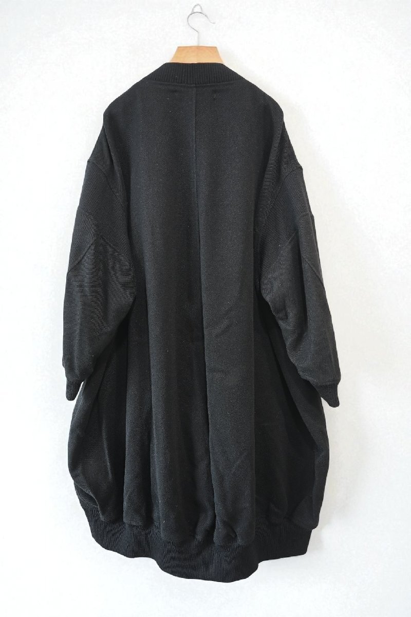 ★ZUCCa/ズッカ　*PEツイード　コクーンコート/size;M　黒//定価￥64.900*　古着のgplus広島　2510r4_画像10