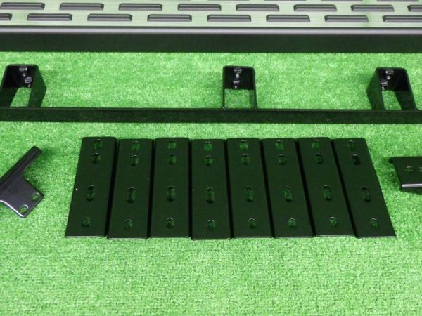 163311 エクストレイル T33 純正オプション アルミ製 右サイドステップ GDJH0 K6110-6RA0A X-TRAIL_画像6