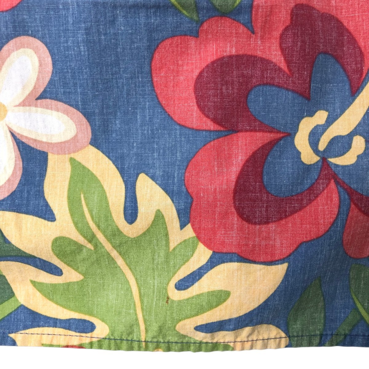 古着 レインスプーナー フィルエドワーズ 総柄 花柄 ハワイアンアロハシャツ ボックスシャツ ハワイ製 メンズL相当 /eaa577563_画像9