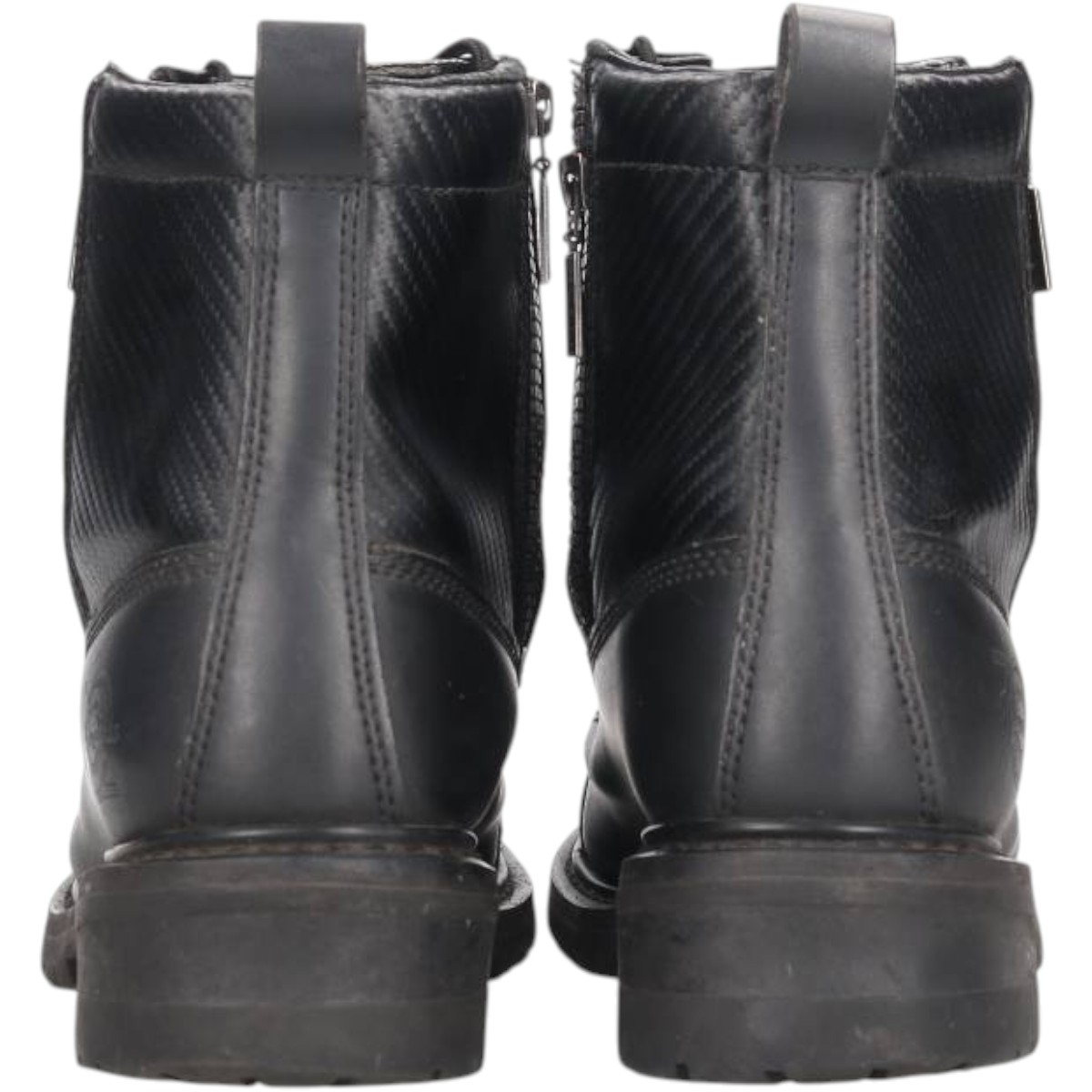  б/у одежда Milwaukee толщина низ боковой Zip мотоцикл ботинки 10.5D мужской 28.5cm соответствует /saa014053