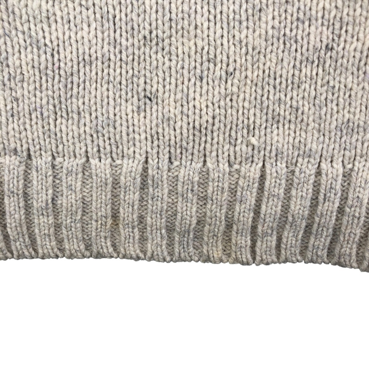 古着 90~00年代 エルエルビーン L.L.Bean 総柄 ロールネック ノルディックセーター メンズM相当 /eaa594622_画像8