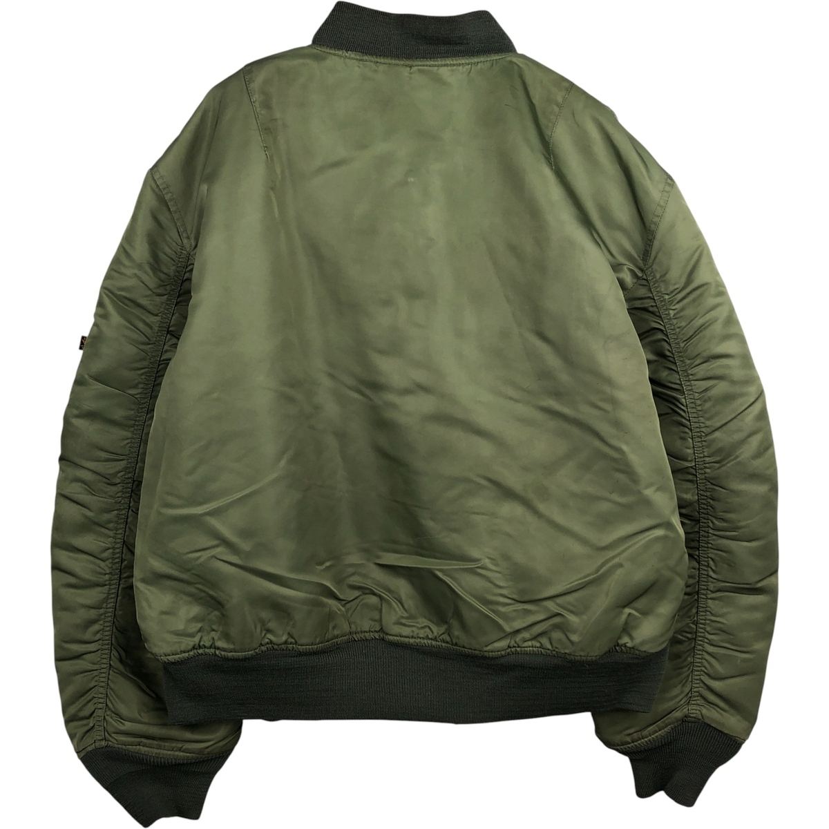 古着 民間品 アルファ ALPHA MA-1タイプ ミリタリー フライトジャケット メンズXL相当 /eaa591933_画像2