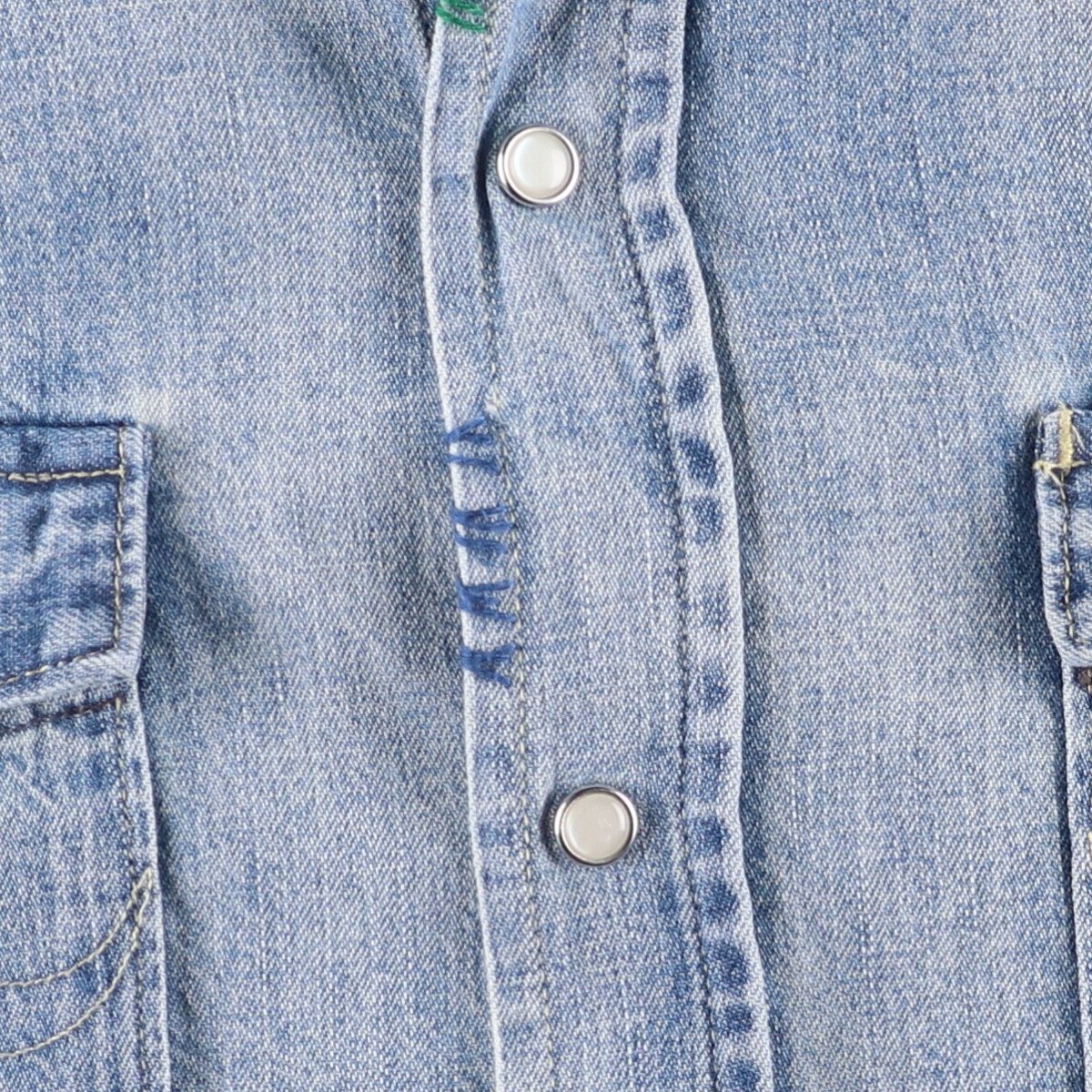 古着 ラルフローレン Ralph Lauren Polo Ralph Lauren ネイティブ柄 長袖 デニム ウエスタンシャツ メンズXL相当 /eaa586633_画像6