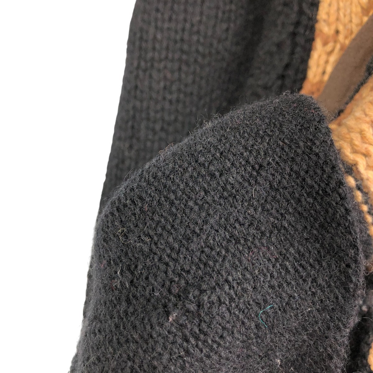 古着 エディーバウアー Eddie Bauer SAMPLE 総柄 カウチンセーター メンズM相当 ヴィンテージ /eaa413332_画像7