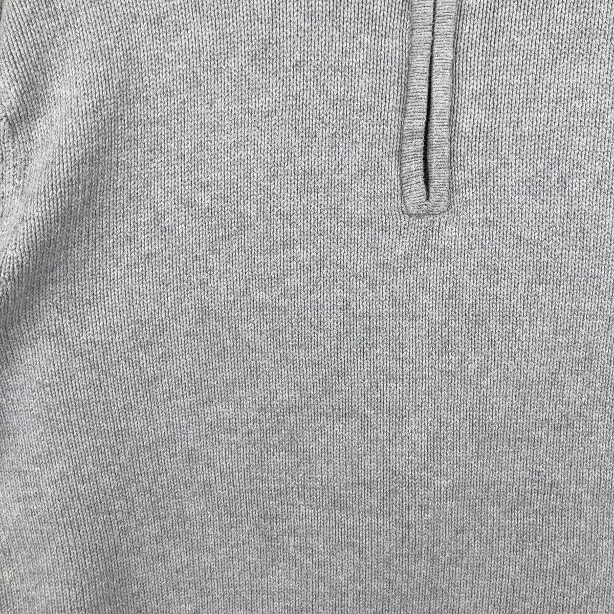 古着 90~00年代 エルエルビーン L.L.Bean コットンニットハーフジップセーター メンズM相当 ヴィンテージ /eaa492578_画像5