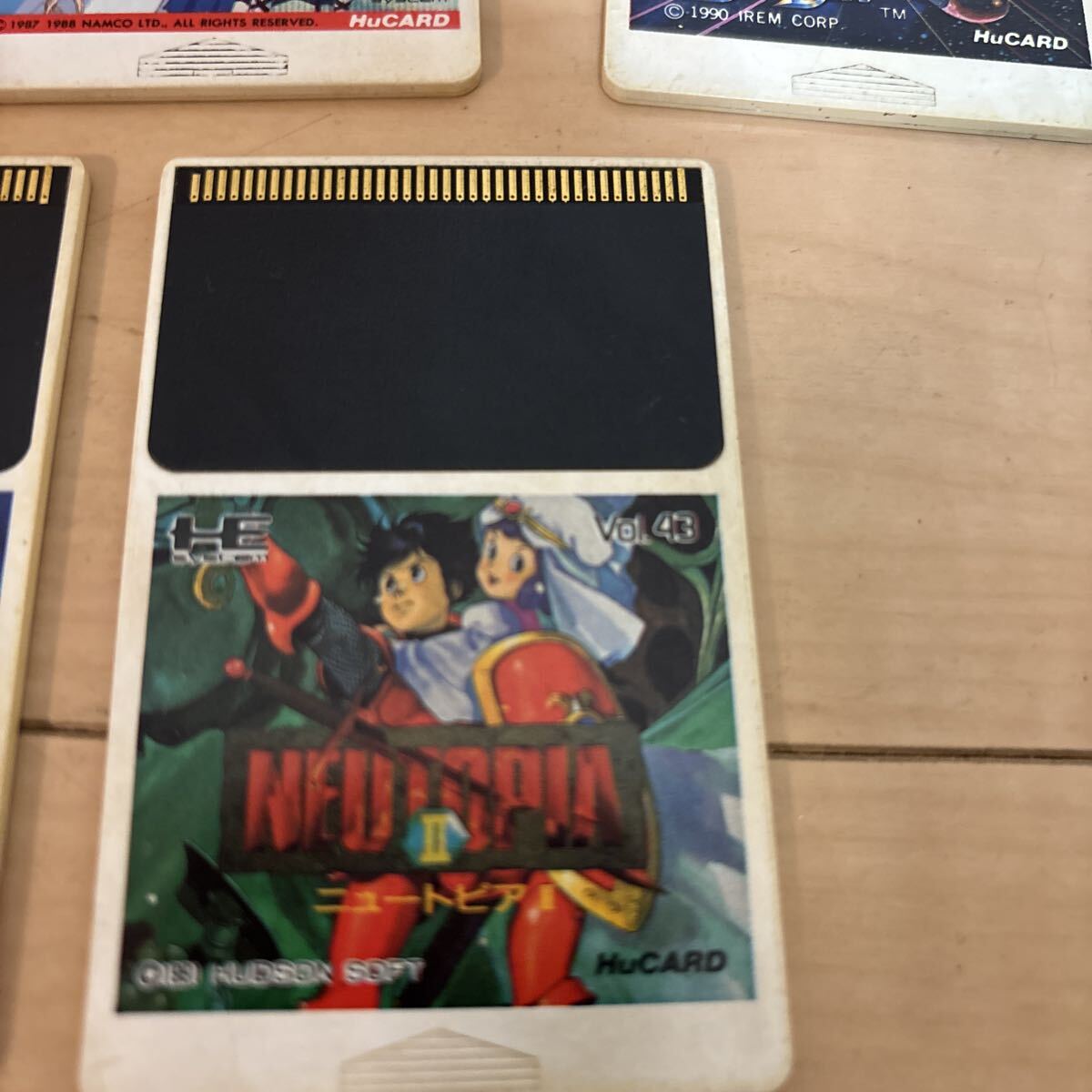 PCエンジン ソフトのみ　超絶倫人　mr heliの大冒険　ニュートピア2 ドラゴンスピリット　イメージファイト