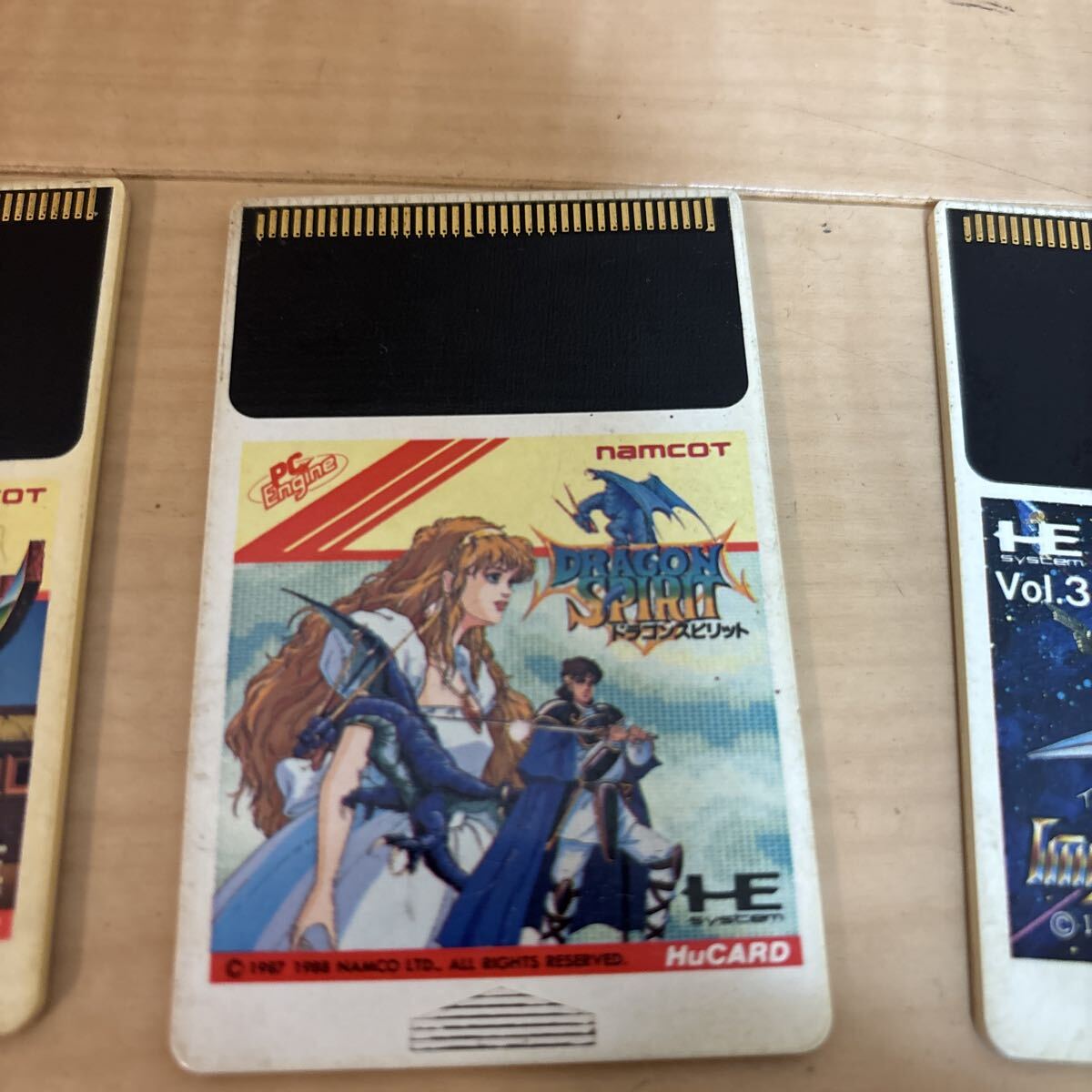 PCエンジン ソフトのみ　超絶倫人　mr heliの大冒険　ニュートピア2 ドラゴンスピリット　イメージファイト